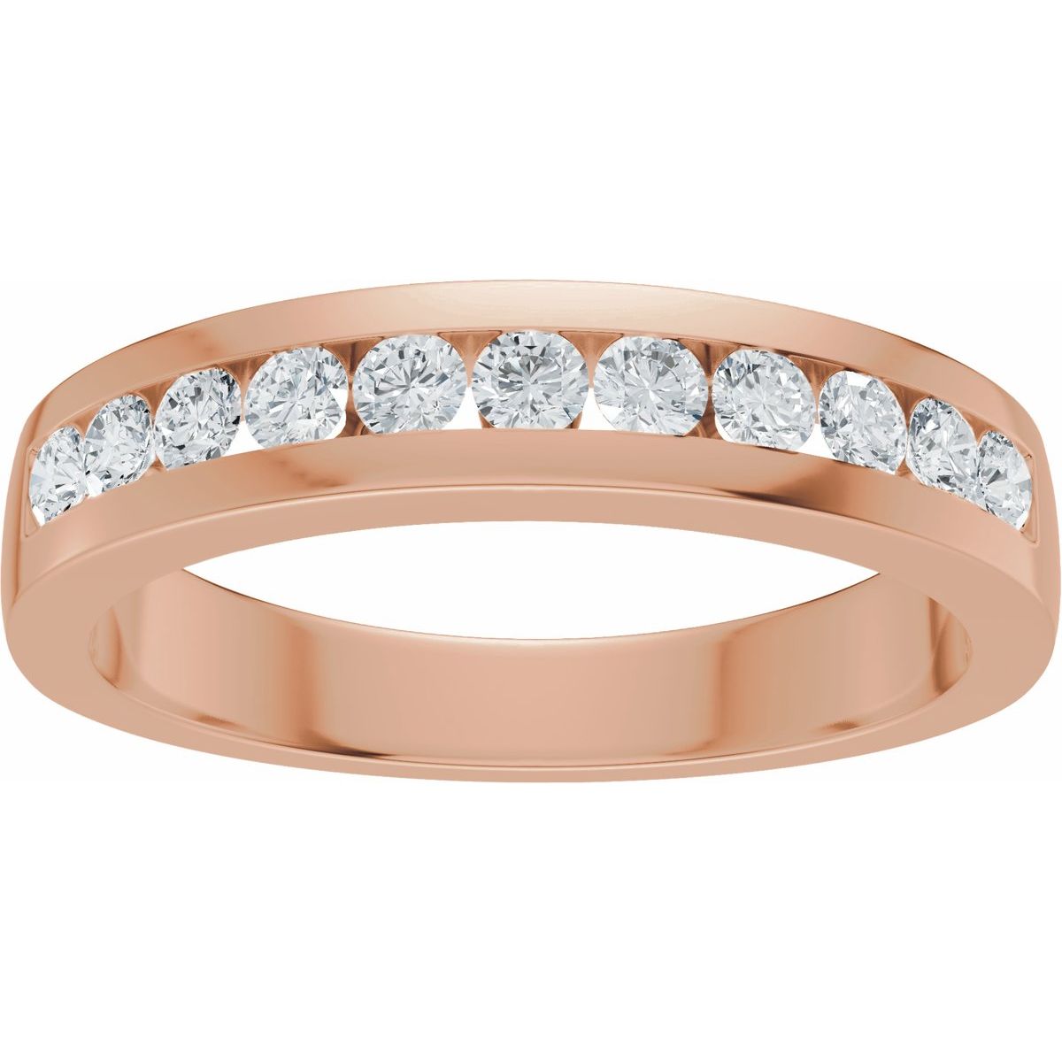 Accented Engagement Ring or Band