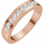 Accented Engagement Ring or Band