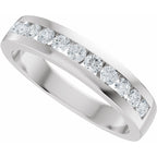 Accented Engagement Ring or Band