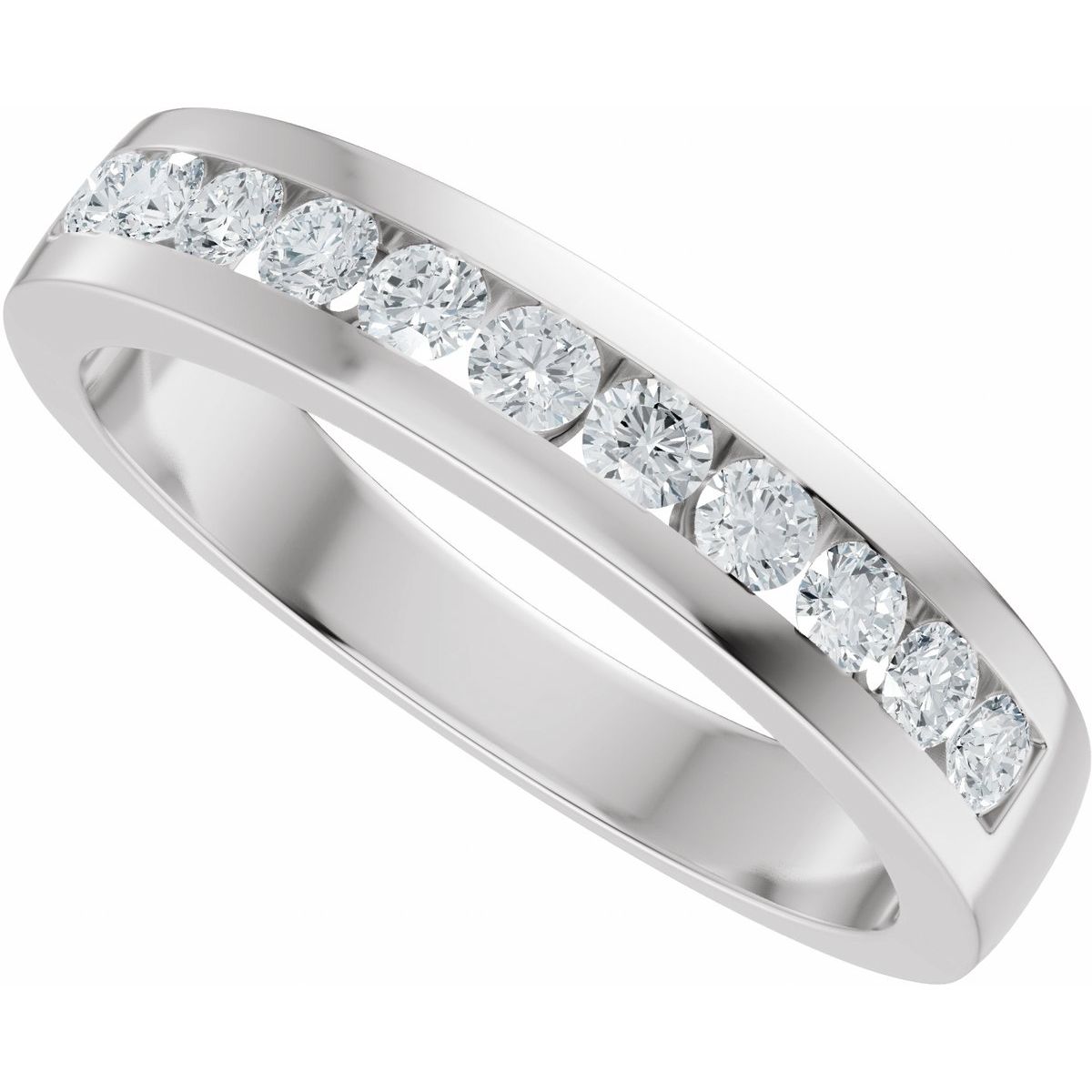 Accented Engagement Ring or Band