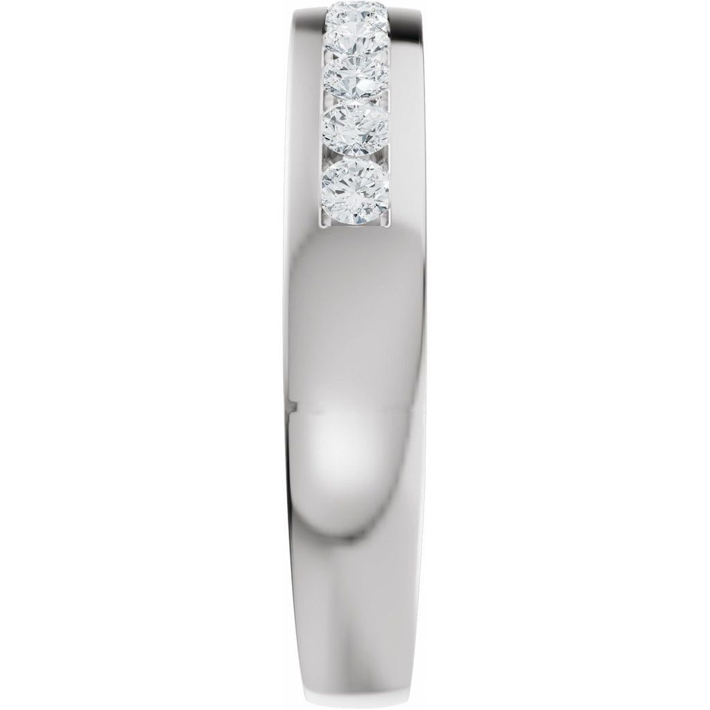 Accented Engagement Ring or Band