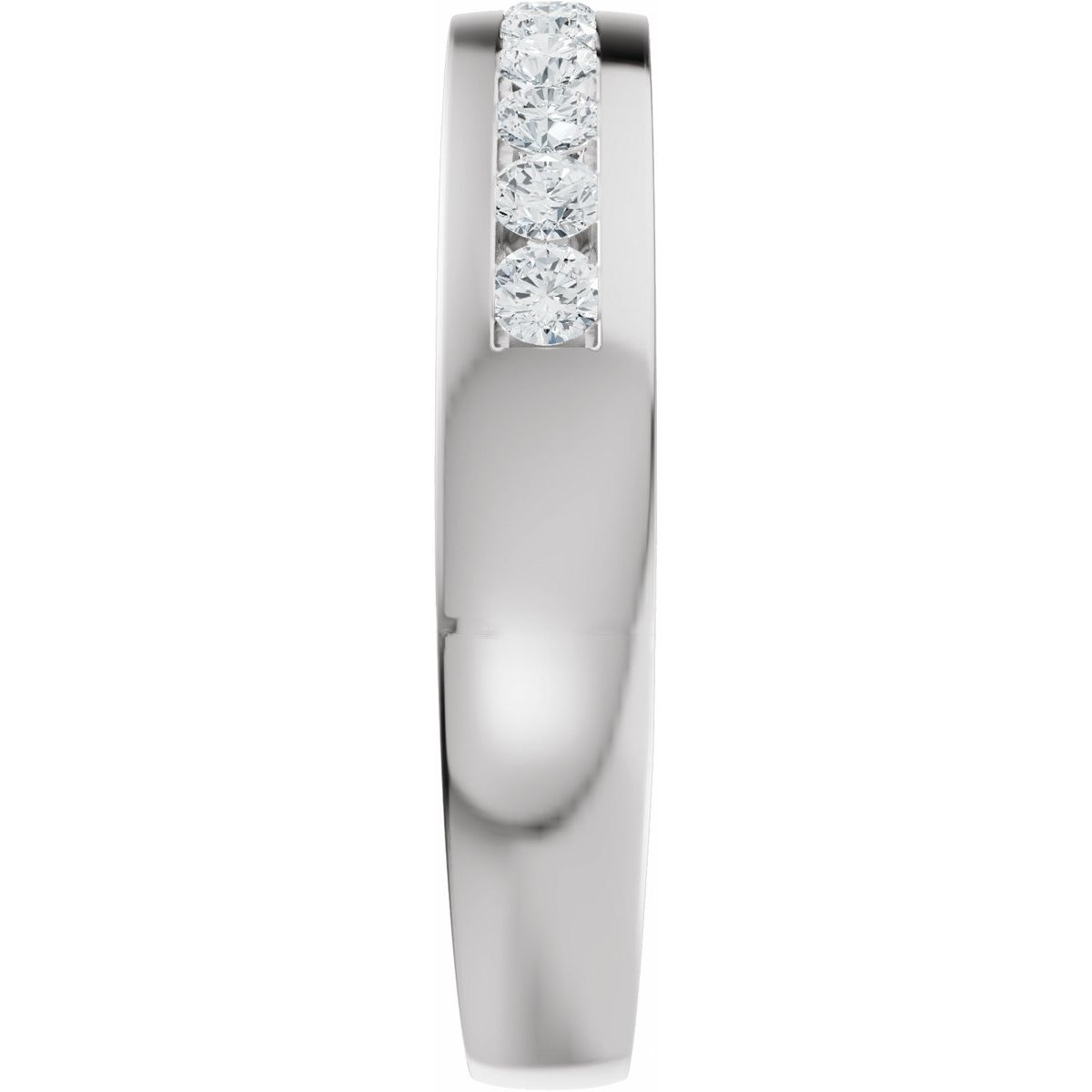 Accented Engagement Ring or Band