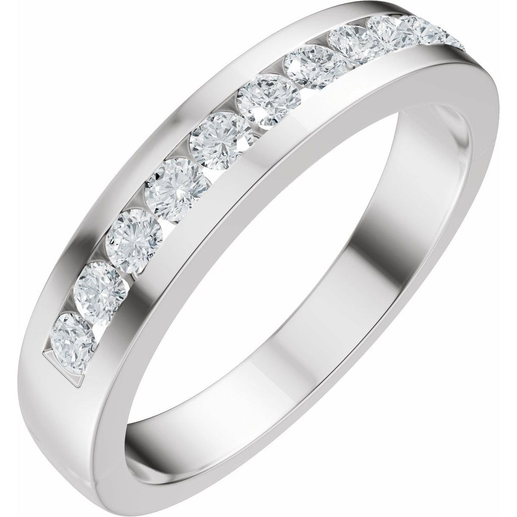 Accented Engagement Ring or Band