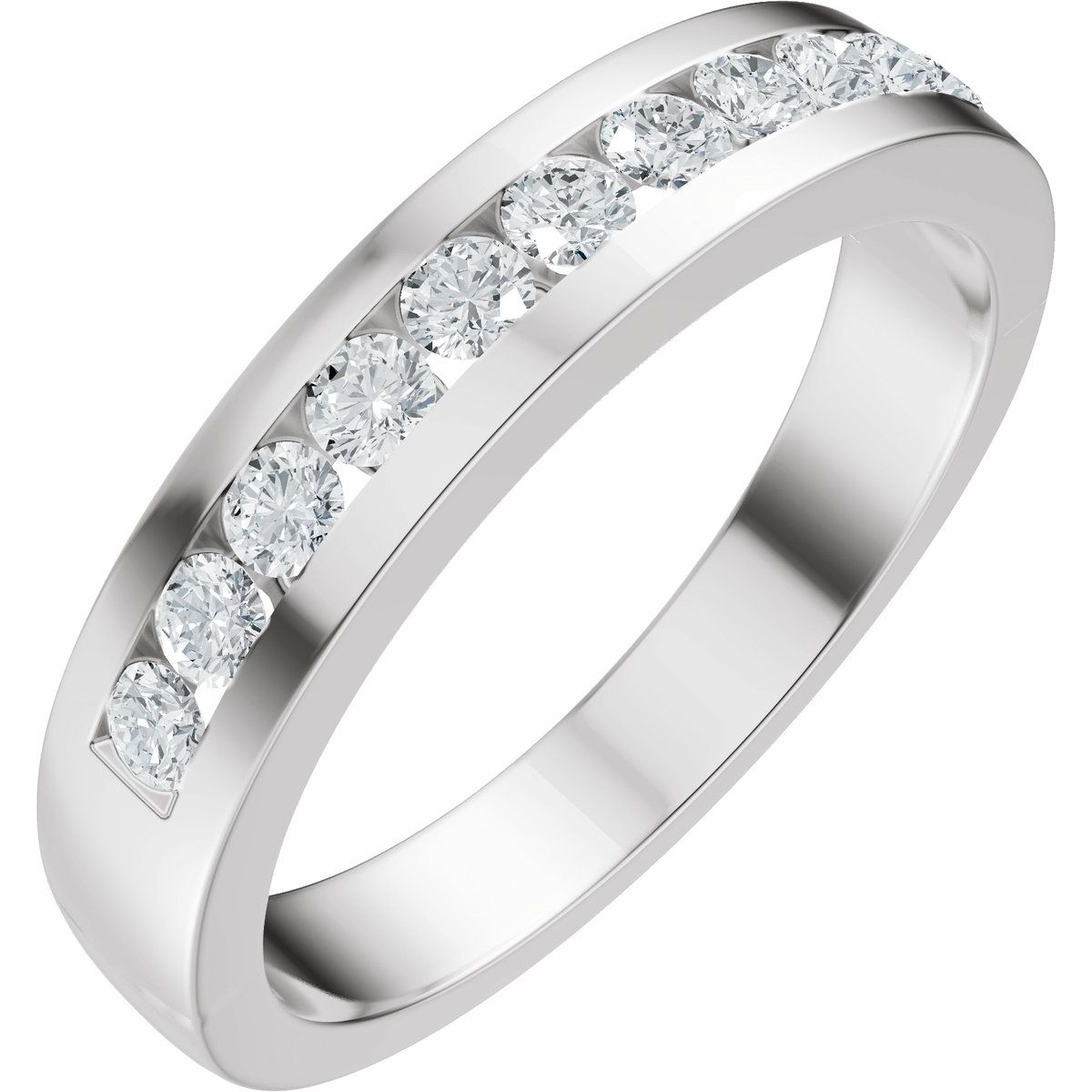 Accented Engagement Ring or Band