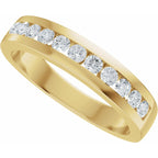Accented Engagement Ring or Band