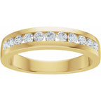 Accented Engagement Ring or Band