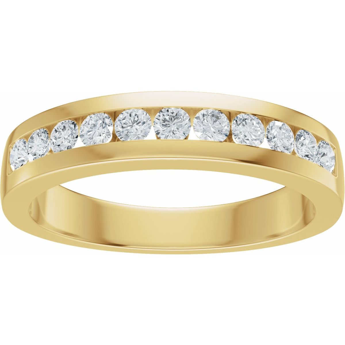 Accented Engagement Ring or Band
