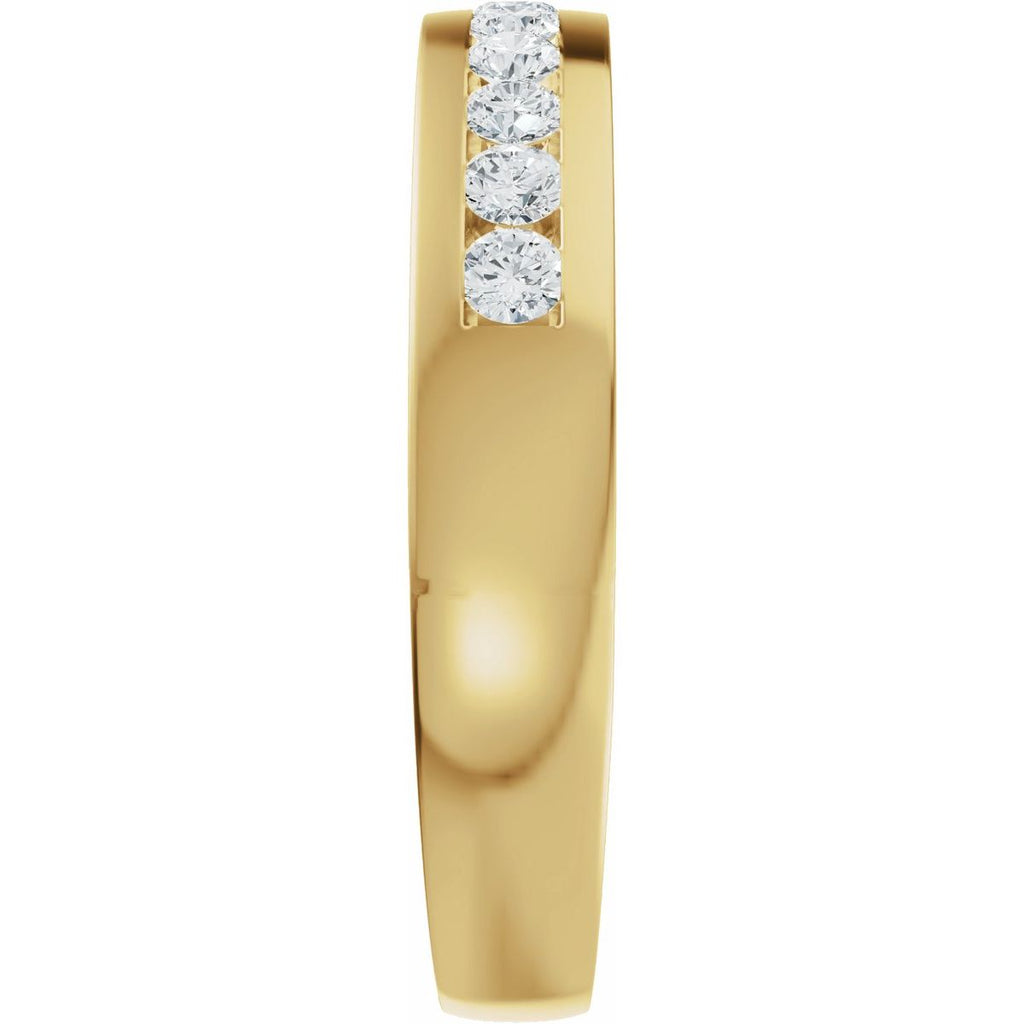 Accented Engagement Ring or Band