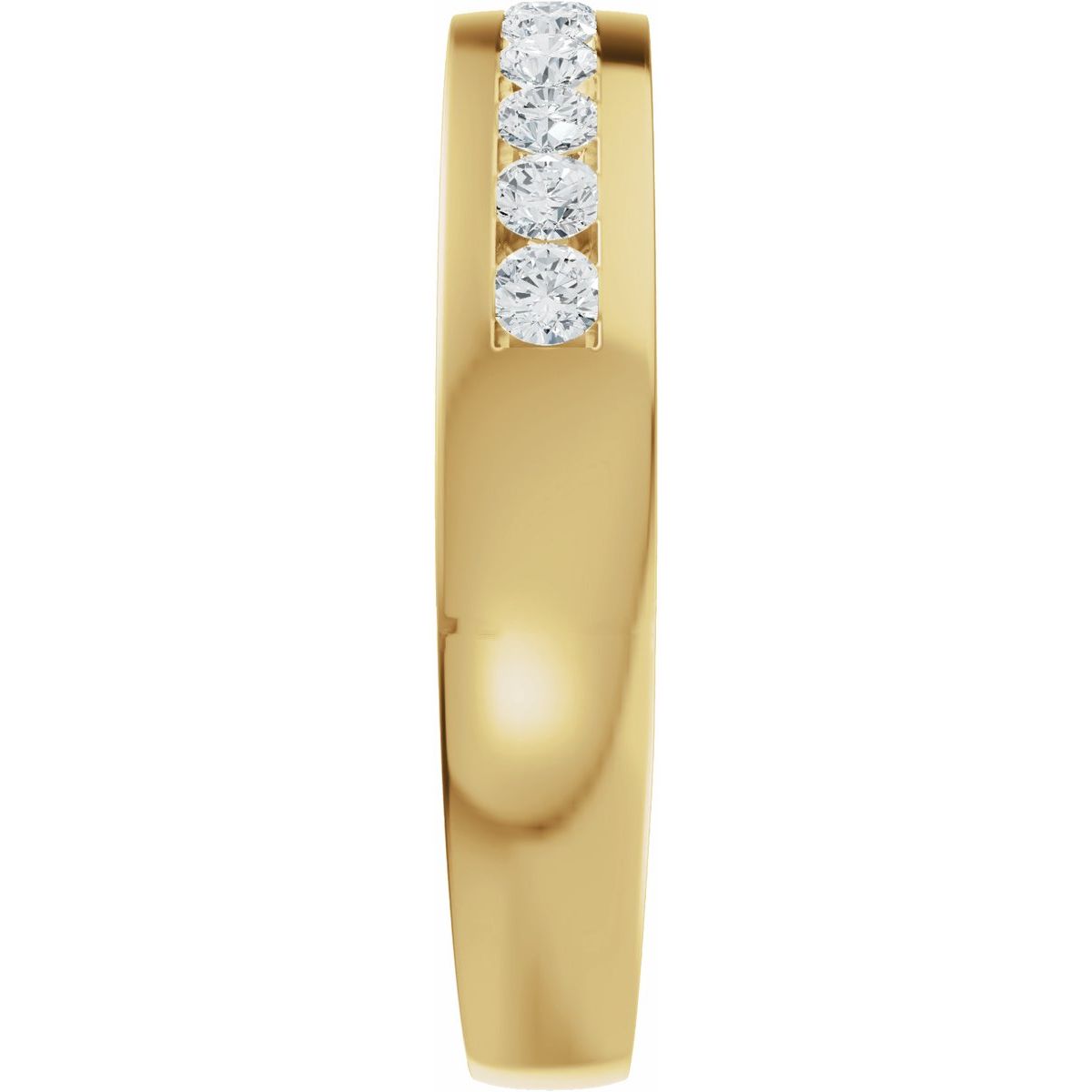 Accented Engagement Ring or Band