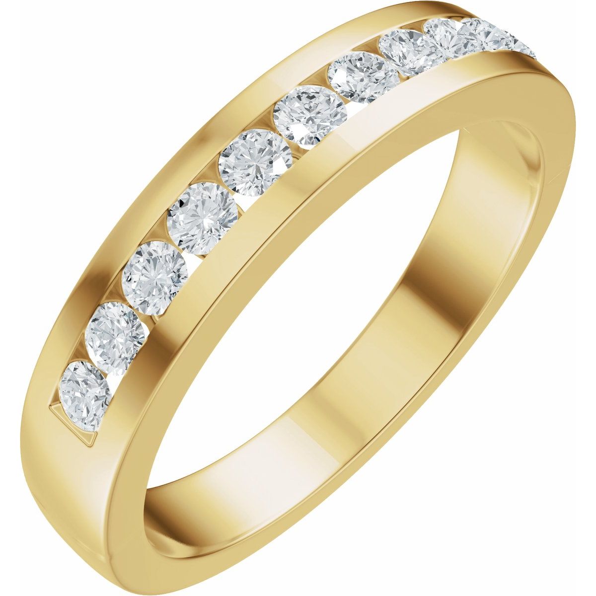 Accented Engagement Ring or Band