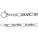 3.6 mm Curbed Figaro Chain