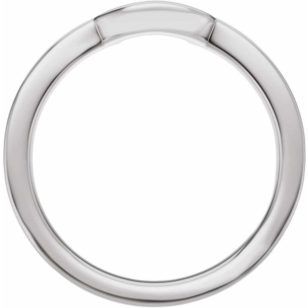 Claw-Prong Solitaire Bezel-Style Engagement Ring or Band