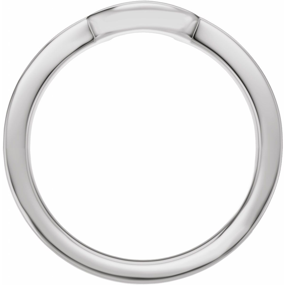 Claw-Prong Solitaire Bezel-Style Engagement Ring or Band
