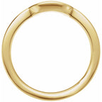 Claw-Prong Solitaire Bezel-Style Engagement Ring or Band