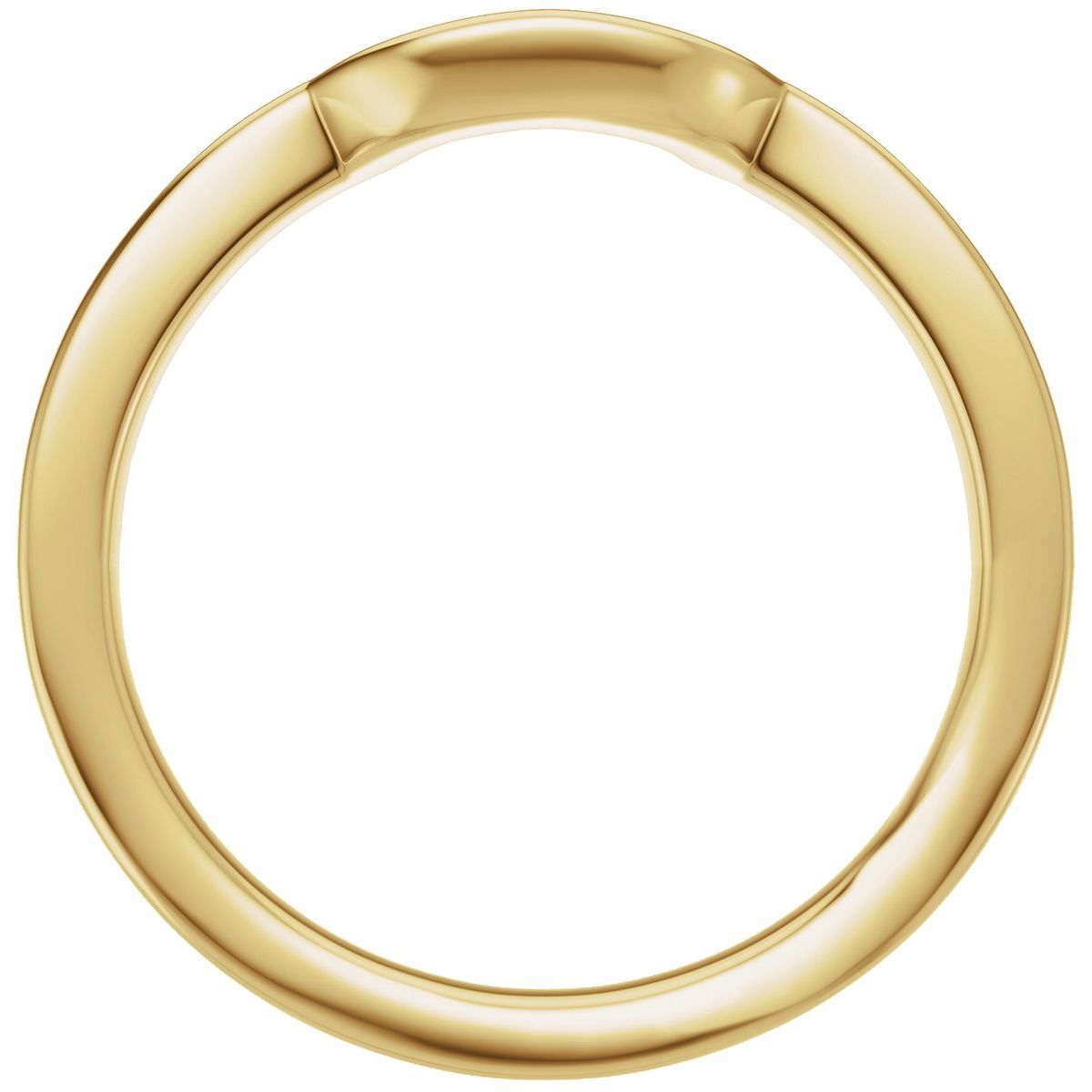 Claw-Prong Solitaire Bezel-Style Engagement Ring or Band