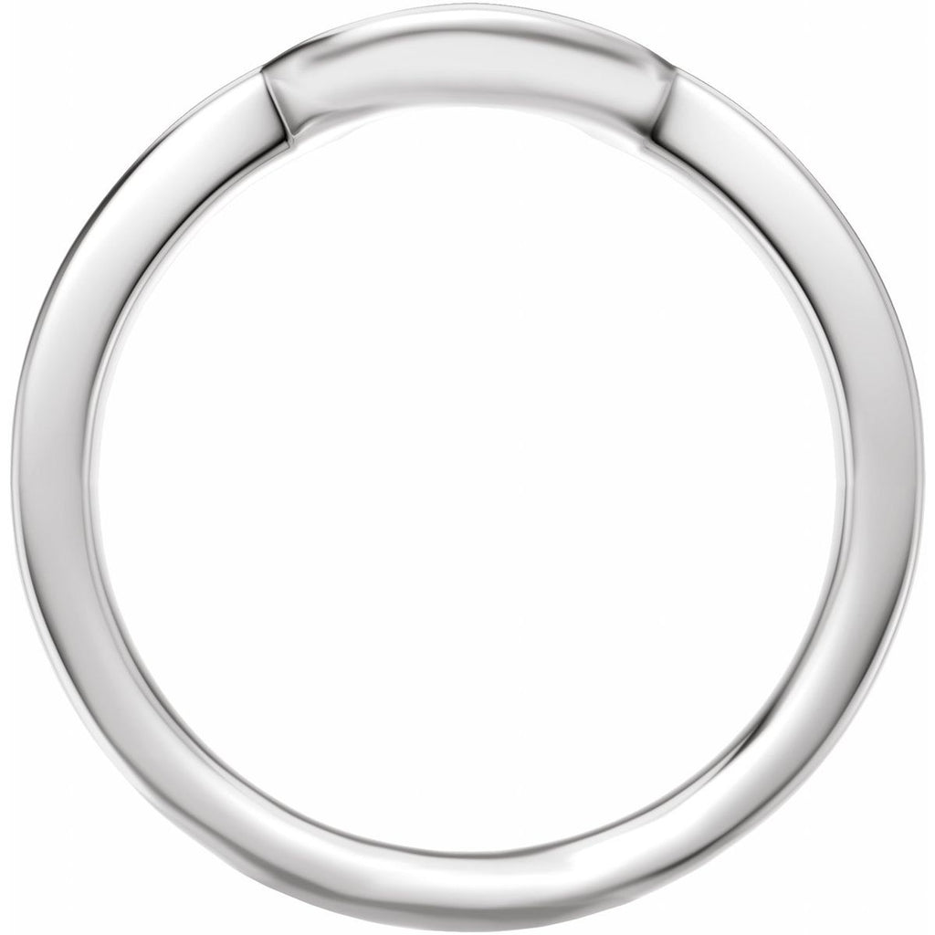 Claw-Prong Solitaire Bezel-Style Engagement Ring or Band