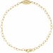 Engravable Heart Link Bracelet