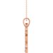 Accented Infinity-Style Necklace or Pendant