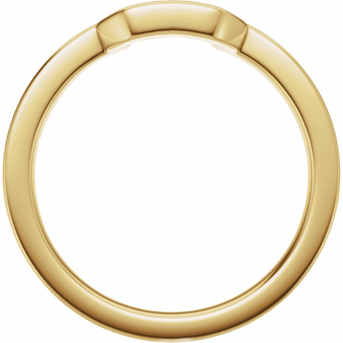 Claw-Prong Solitaire Bezel-Style Engagement Ring or Band