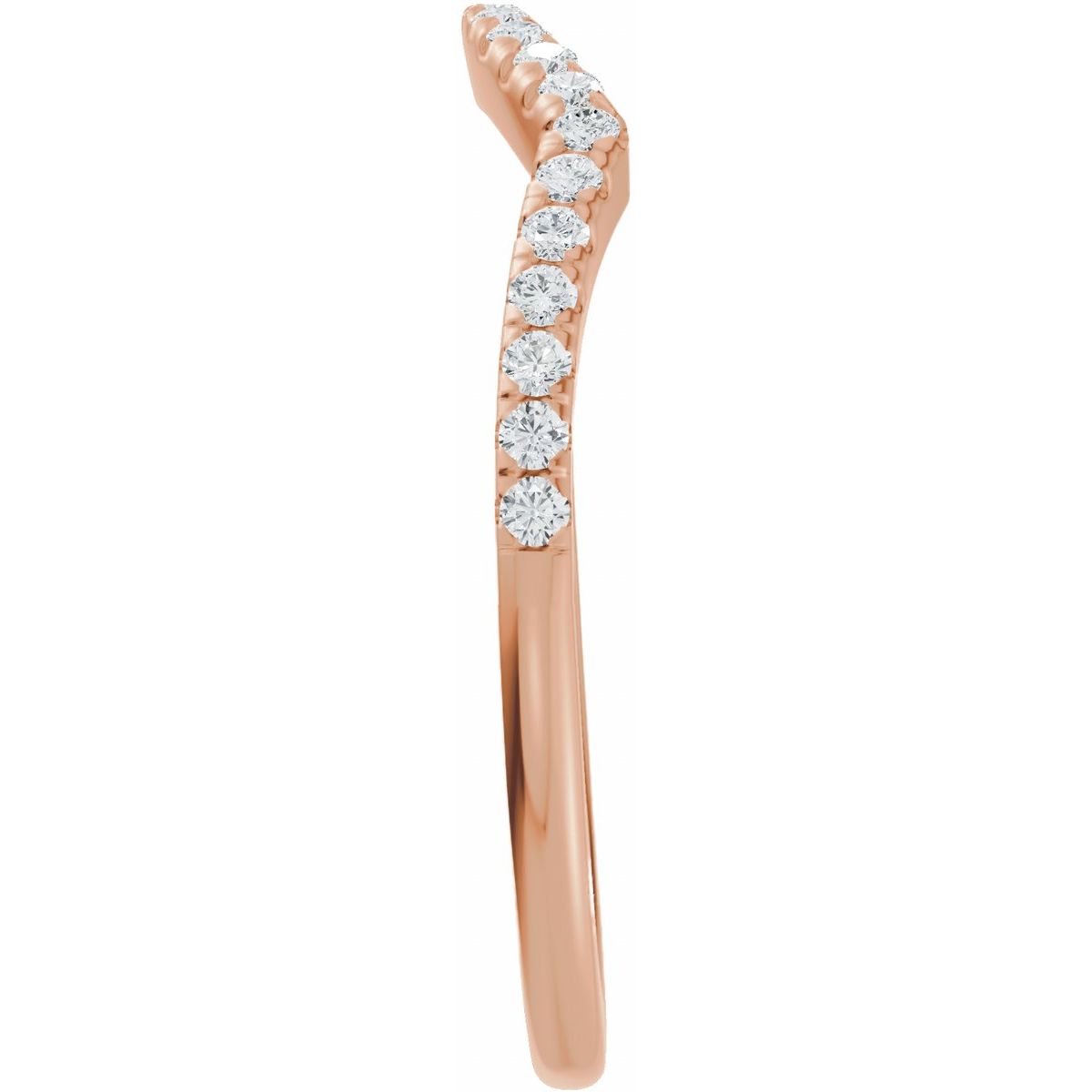Accented Criss-Cross Engagement Ring or Band