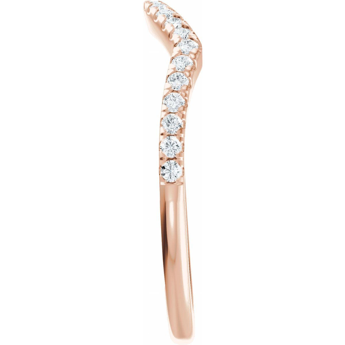 Accented Criss-Cross Engagement Ring or Band