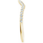 Accented Criss-Cross Engagement Ring or Band