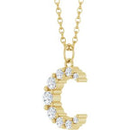 Celestial Moon Necklace or Pendant