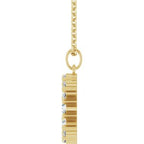 Celestial Moon Necklace or Pendant