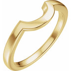 Claw-Prong Solitaire Bezel-Style Engagement Ring or Band