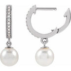 Accented Pearl Earrings