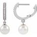 Accented Pearl Earrings
