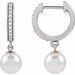 Accented Pearl Earrings