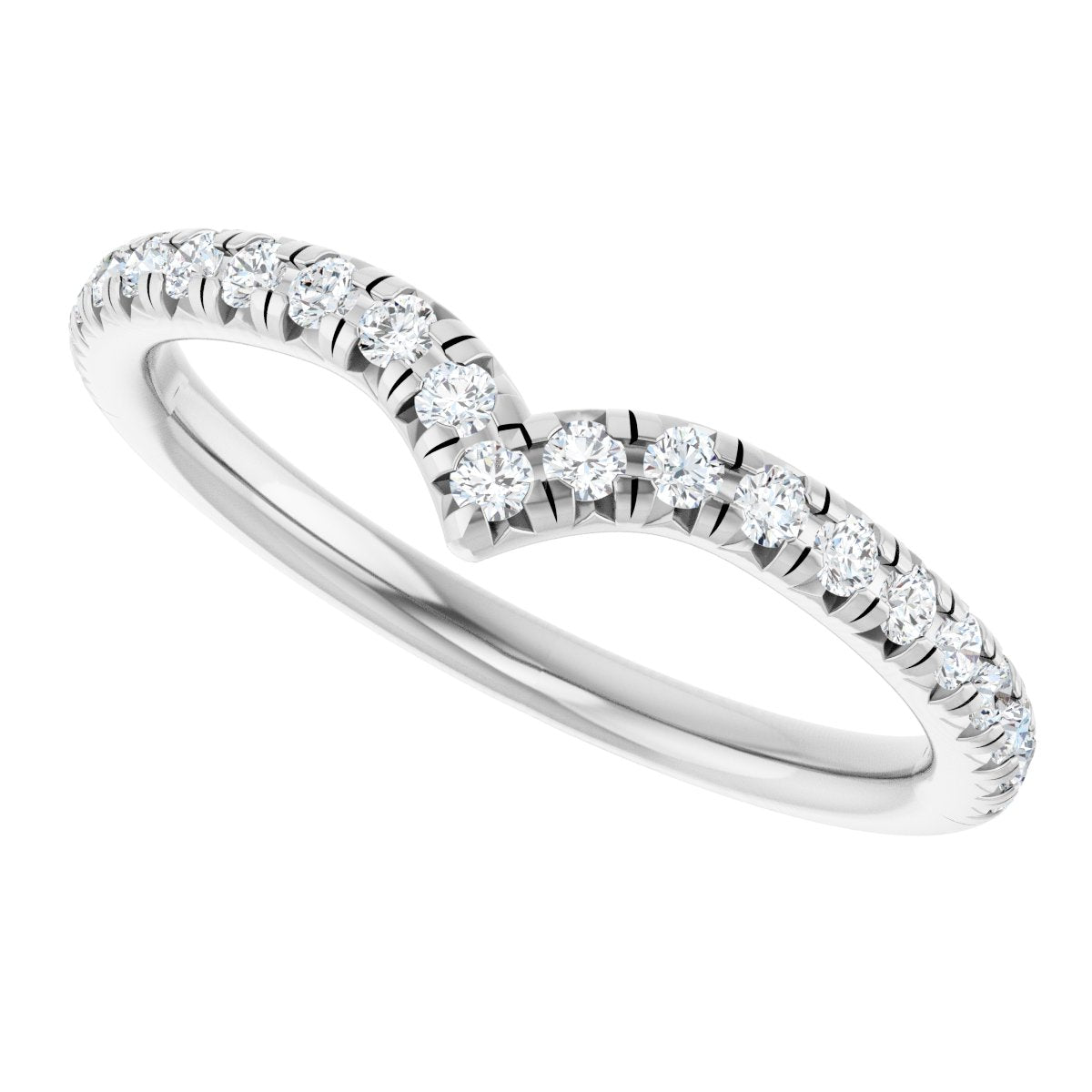 Hidden Halo-Style Engagement Ring or Band