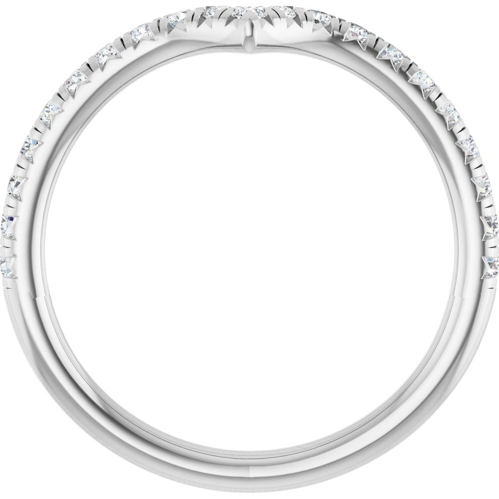 Hidden Halo-Style Engagement Ring or Band