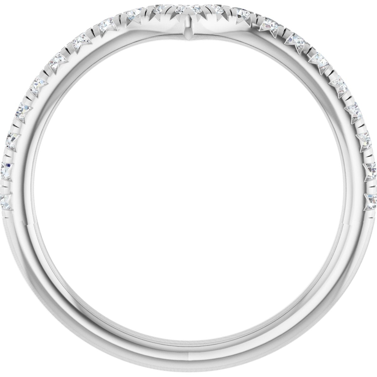 Hidden Halo-Style Engagement Ring or Band