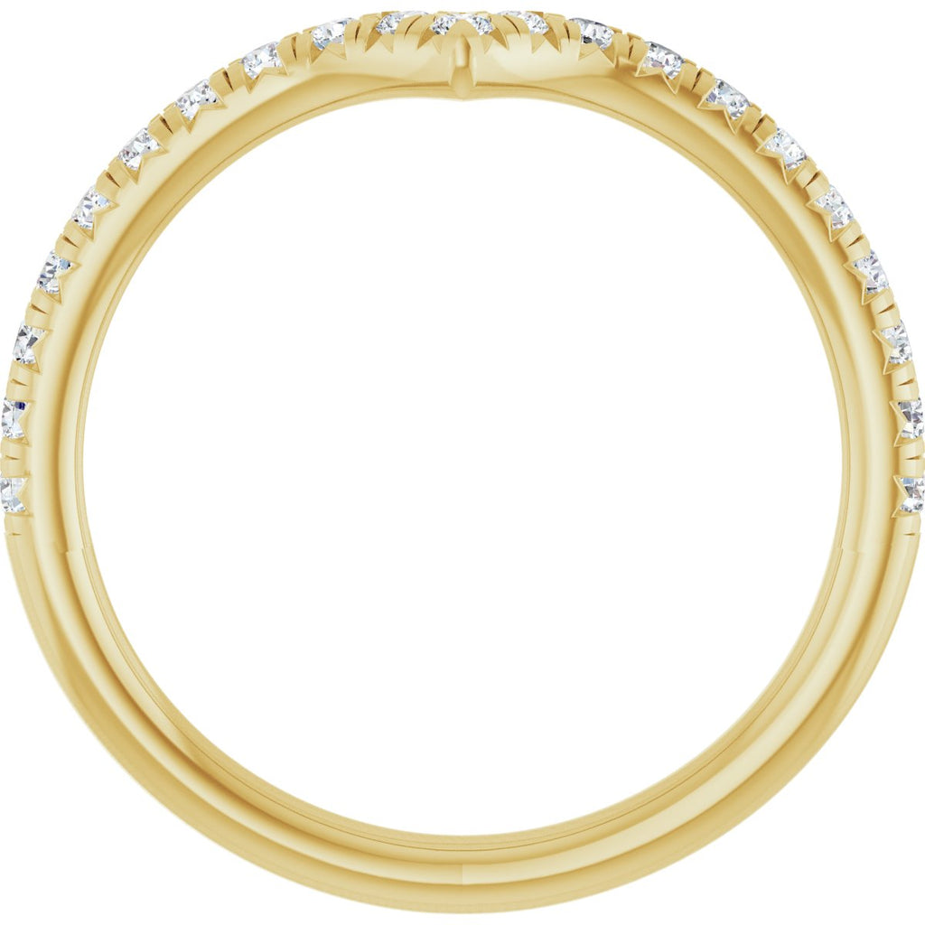 Hidden Halo-Style Engagement Ring or Band