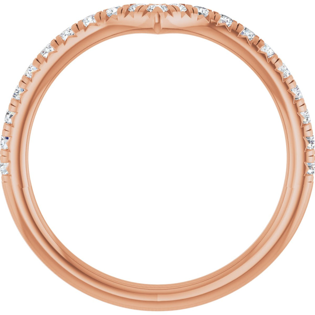 Hidden Halo-Style Engagement Ring or Band