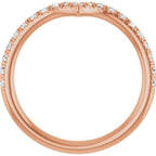 Hidden Halo-Style Engagement Ring or Band