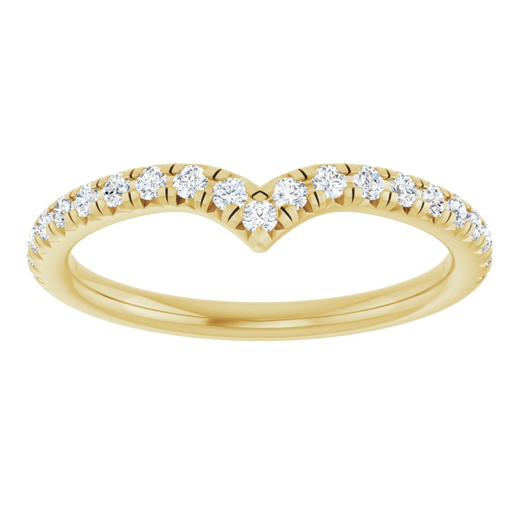 Hidden Halo-Style Engagement Ring or Band