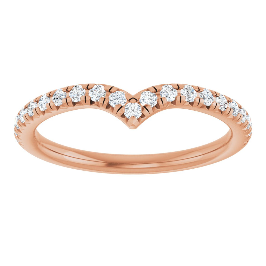 Hidden Halo-Style Engagement Ring or Band