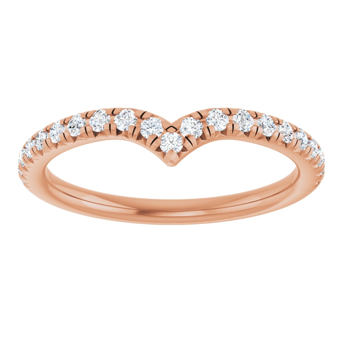 Hidden Halo-Style Engagement Ring or Band