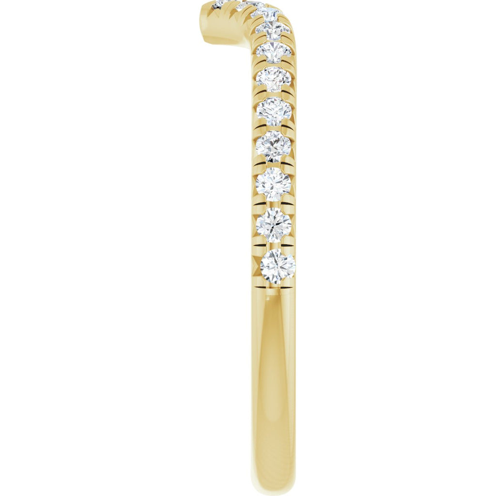 Hidden Halo-Style Engagement Ring or Band