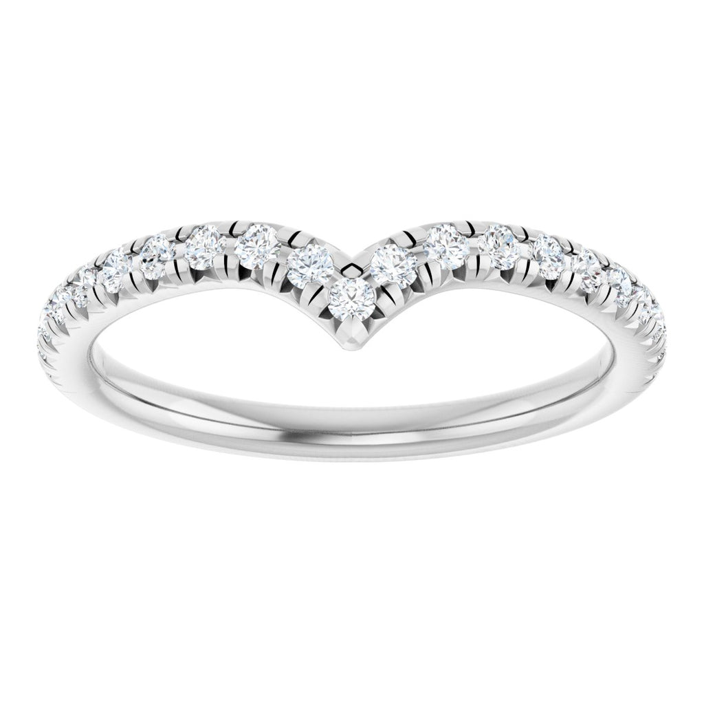 Hidden Halo-Style Engagement Ring or Band