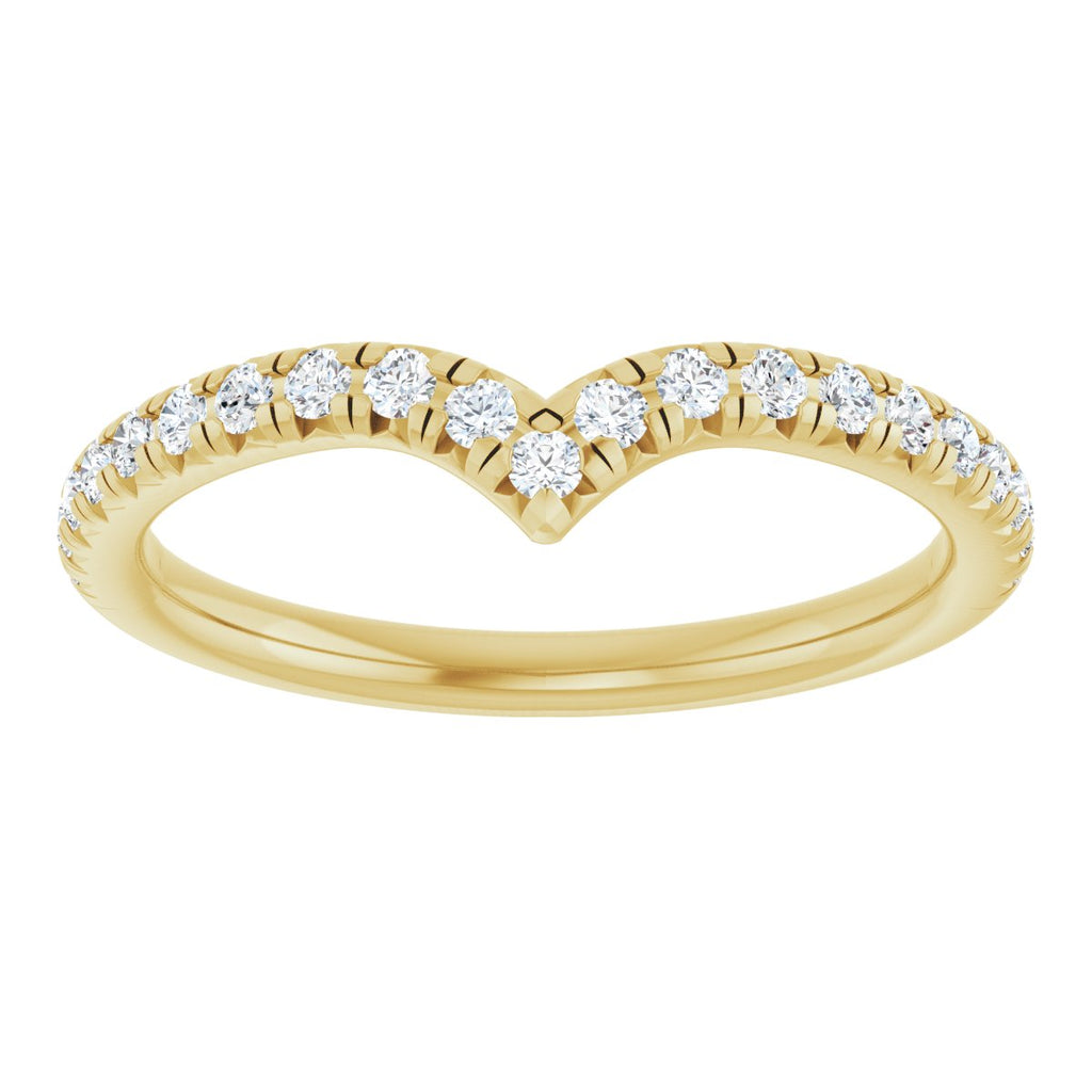 Hidden Halo-Style Engagement Ring or Band