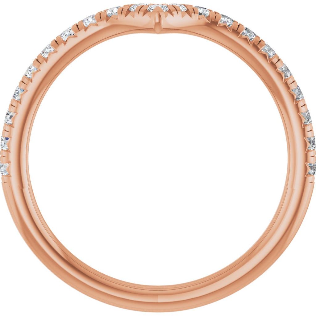 Hidden Halo-Style Engagement Ring or Band