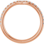 Hidden Halo-Style Engagement Ring or Band