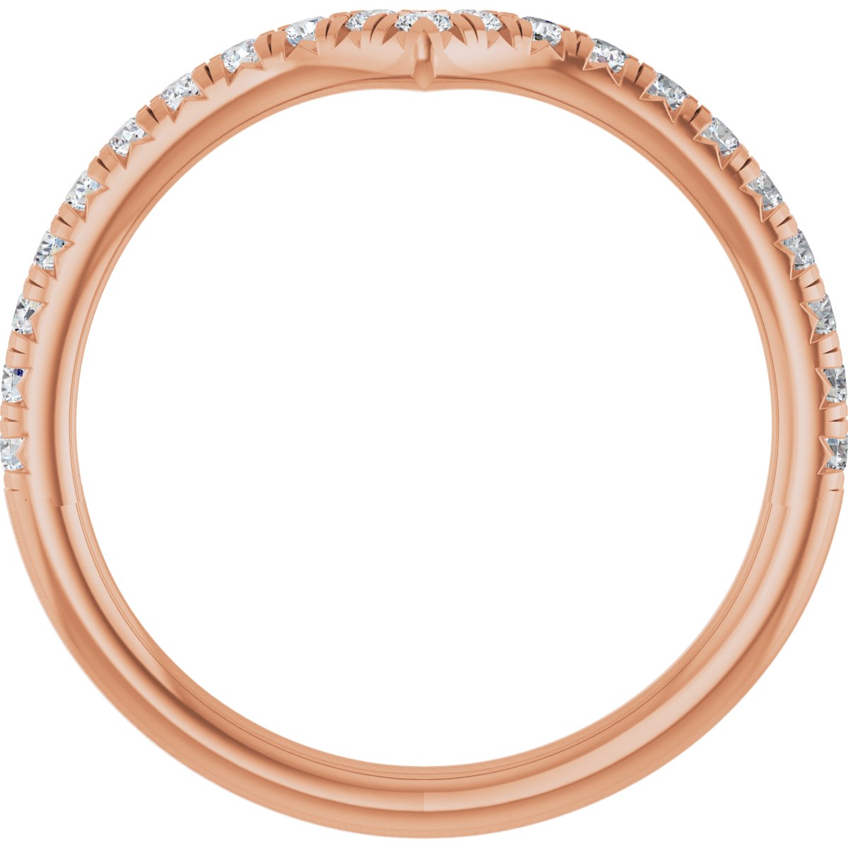 Hidden Halo-Style Engagement Ring or Band