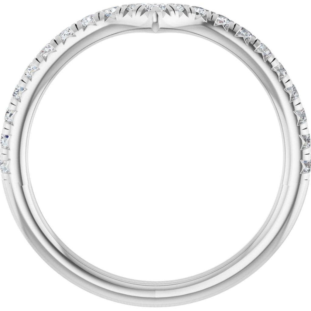 Hidden Halo-Style Engagement Ring or Band