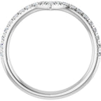 Hidden Halo-Style Engagement Ring or Band