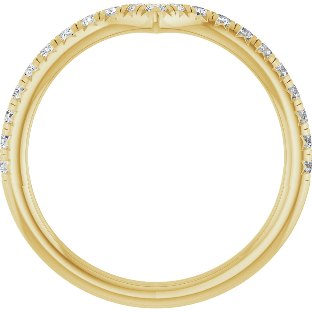 Hidden Halo-Style Engagement Ring or Band